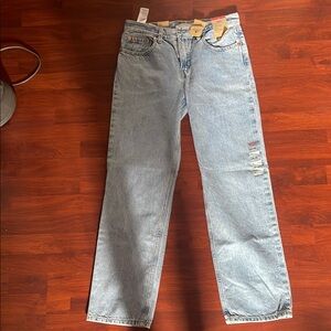 Levi's Blue Straight Leg Jeans Classic Denim